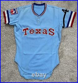 Vintage Game Player Worn Texas Rangers Jersey