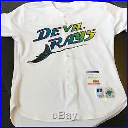 white devil rays jersey