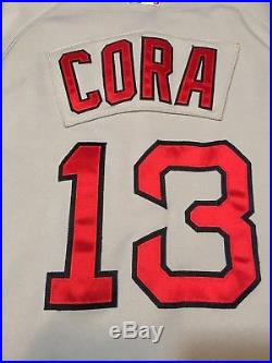 alex cora jersey number red sox