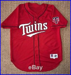 Minnesota Twins Red Dairy Queen Jersey 