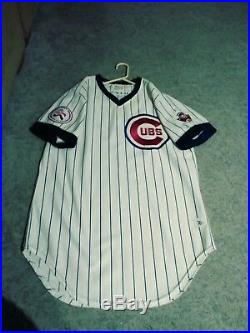 Chicago Cubs Game Used 1976 Worn Jersey Baseball Mlb Jersey