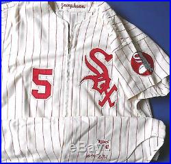 chicago white sox red pinstripe jersey