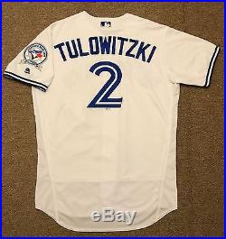 Troy Tulowitzki MLB Holo Game Used 