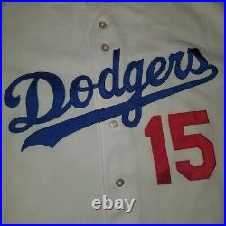 09/01/2003 Game Worn Majestic Los Angeles Dodgers Shawn Green Jersey Photomatch