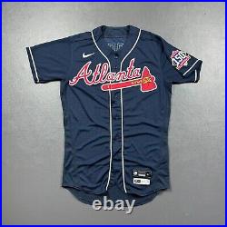 100% Authentic Terrance Gore Nike 2021 Atlanta Braves Game Used Worn Jersey