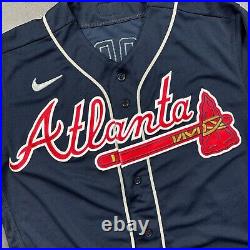 100% Authentic Terrance Gore Nike 2021 Atlanta Braves Game Used Worn Jersey