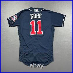 100% Authentic Terrance Gore Nike 2021 Atlanta Braves Game Used Worn Jersey