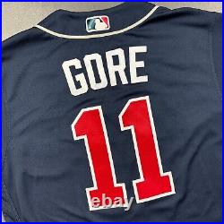 100% Authentic Terrance Gore Nike 2021 Atlanta Braves Game Used Worn Jersey