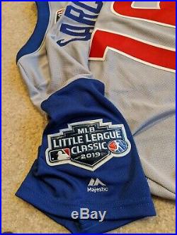 #16 Robel Garcia Team Issued Chicago Cubs'19 Little League Classic jersey sz 44