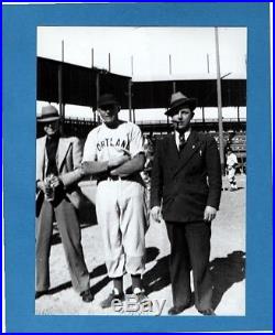 1933 Portland Beavers-rudy Kallio-mike Hunt-pcl- Game Used Wool Jersey-#24