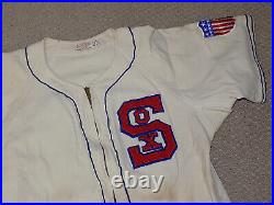1948 Chicago White Sox Game Worn Flannel Jersey War Patch