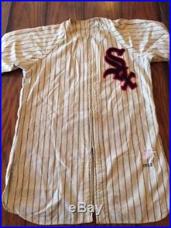 1952 Billy Pierce Chicago White Sox game used flannel jersey COA