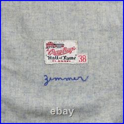 1956 Brooklyn Dodgers Game Used Original Flannel Jersey Matched To World Series
