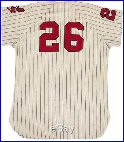 1961 Rare Vintage Cleveland Indians All Original Game Worn Used Jersey