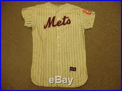 1962 Joe Ginsberg/Sammy Drake New York Mets Game Used #12 Home Flannel Jersey