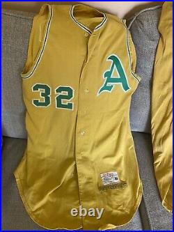 1963 Kansas City Athletics KC As Game Used Worn Jersey & Pants