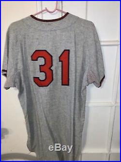 1965 Buffalo Bisons game used jersey, worn by Jack Tracy