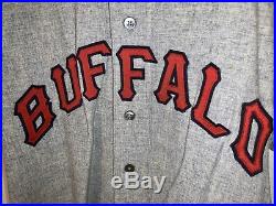 1965 Buffalo Bisons game used jersey, worn by Jack Tracy
