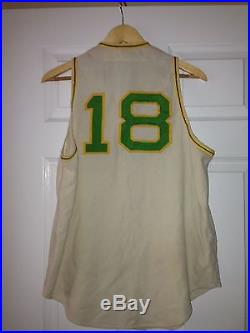 1965 Game Used Worn Wes Stock Kansas City Athletics, A's Jersey, Vest