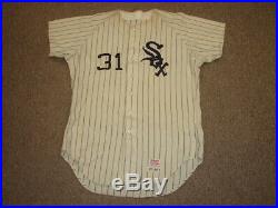 1967 Hoyt Wilhelm Chicago White Sox Game Used Home Pinstripe Flannel Jersey #31