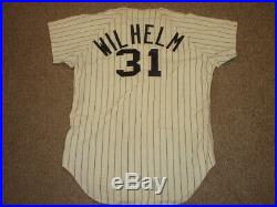 1967 Hoyt Wilhelm Chicago White Sox Game Used Home Pinstripe Flannel Jersey #31