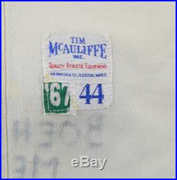 1967 Kansas City Athletics Cot Deal #42 Game Game Used White Vest Jersey 13934