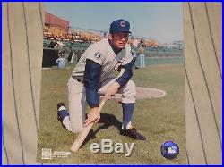 1968 Chicago Cubs Glenn Beckert Game Worn Used Flannel Home Jersey Wilson