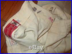 1968 Game Used St Louis Cardinals Vintage Flannel Baseball Jersey Pants Flood