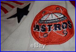 1968 Houston Astros Don Wilson HOME GAME WORN USED JERSEY MEARS Graded A10