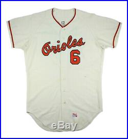 1969-1970 Paul Blair Game Worn Jersey Baltimore Orioles World Series Champs Gm. 3