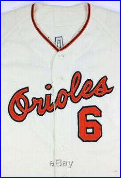 1969-1970 Paul Blair Game Worn Jersey Baltimore Orioles World Series Champs Gm. 3