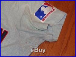 1969 BOSTON RED SOX GAME USED VINTAGE FLANNEL BASEBALL JERSEY JERRY MOSES 1960s