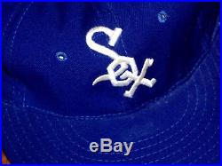 1969 CHICAGO WHITE SOX VINTAGE GAME USED BASEBALL HAT CUCCINELLO 1960s JERSEY