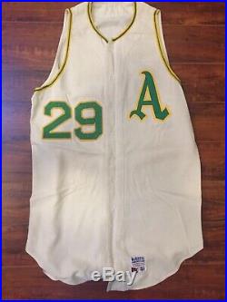 1969 Chuck Dobson Oakland A's Athletics Vintage Authentic Game Used Jersey Vest