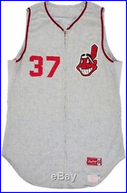 1969 Gary Kroll Game Used Worn Cleveland Indians Jersey Vest