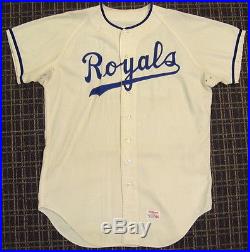 1969 Kansas City Royals Game Used Spring Training Jersey from Inaugural Season