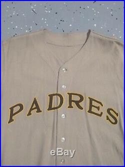 1969 Padres Inaugural Season Game Used Jersey RARE