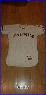1969 San Diego Padres Game Used Jersey Flannel