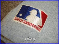 1969 Tito Francona Atlanta Braves Game Used Road Flannel Jersey #19 with MLB Patch