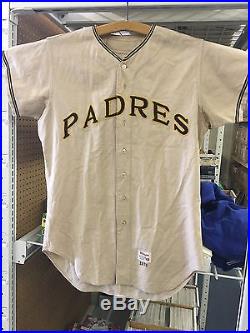 1970 Cito Clarence Gaston San Diego Padres Game Used Flannel Jersey