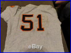 1970 Houston Astros Mike Marshall #53 Game Used Flannel Jersey