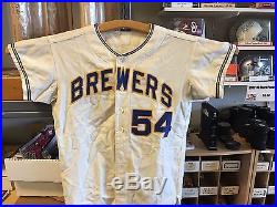 1970 Milwaukee Brewers Flannel Changed from Pilots RARE
