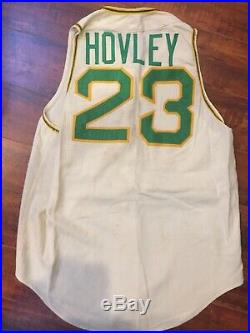 1970 Steve Hovley Oakland A's Athletics Vintage Authentic Game Used Jersey Vest