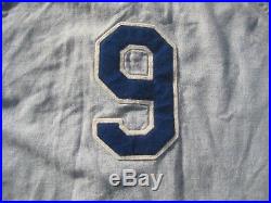 1971-1972 Los Angeles Dodgers Game Used Worn Road Flannel Jersey Terry McDermott
