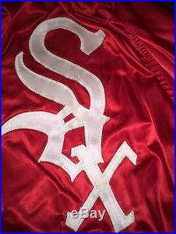 1971 1975 game worn Chicago White Sox warmup dugout jacket