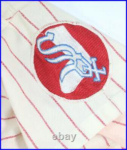 1971 Chicago White Sox Game Used Vintage Flannel Home Pin-stripe Jersey