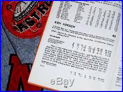 1971 GAME USED HOUSTON ASTROS FLANNEL JERSEY KEN FORSCH VINTAGE 1970s COLT 45s