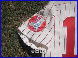 1972 Dick Allen Chicago White Sox Home Jersey Made by Wilson Autographed
