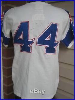 1972 Hank Aaron Atlanta Braves Game Used Worn Home Jersey Give Away