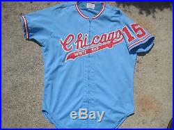 1973 Dick Allen Chicago White Sox Road Jersey Made by Wilson